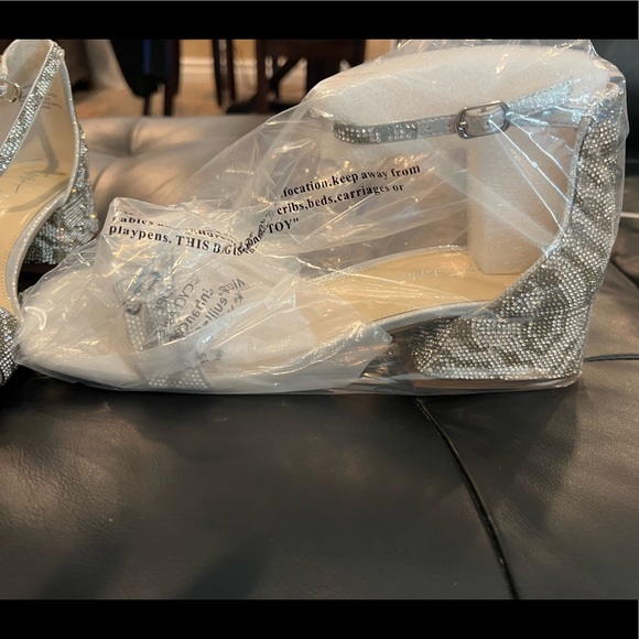 Betsy Johnson Rhine Stone Sandals - Picture 6 of 8